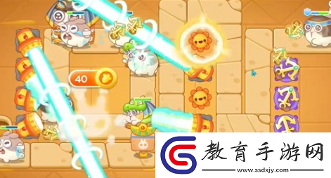 保衛蘿卜4法老歸來第28關怎么過