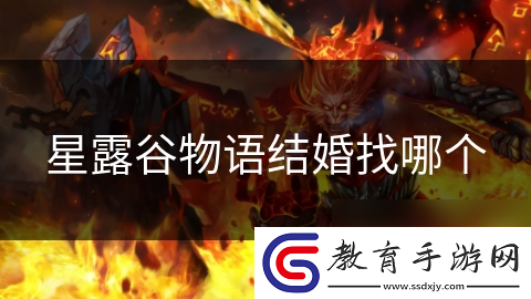星露谷物語(yǔ)結(jié)婚找哪個(gè)