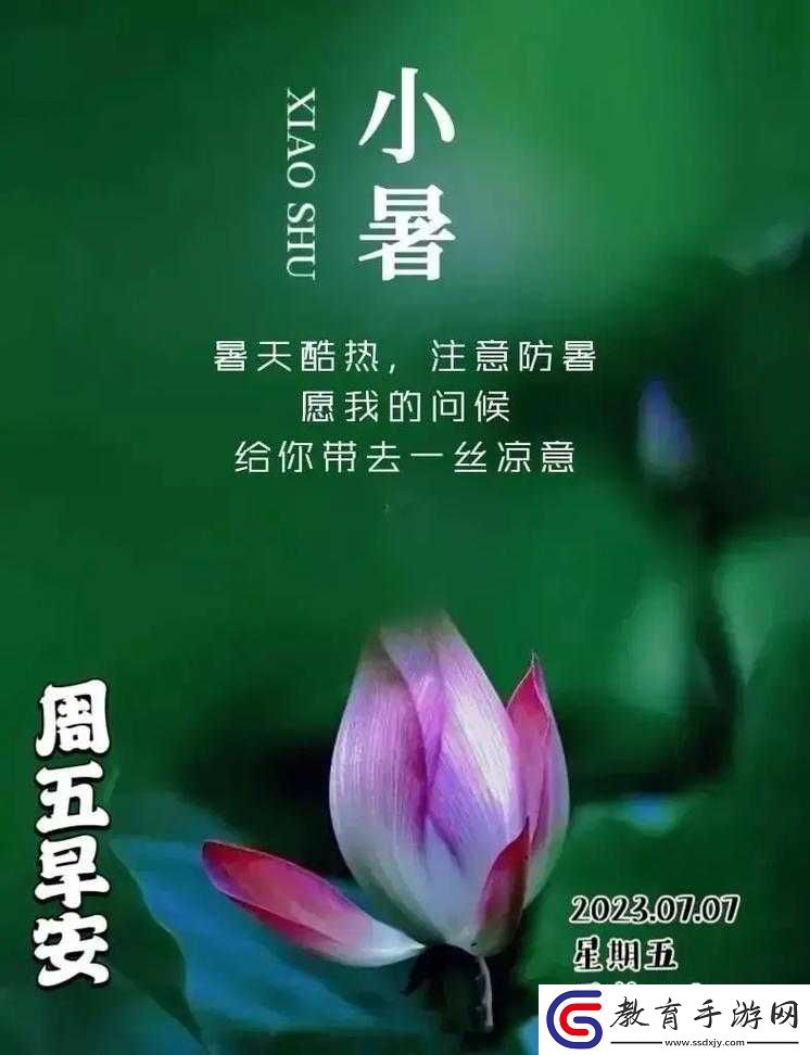 2023年小暑節氣最新文案