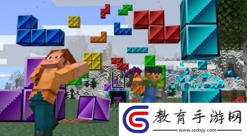 我的世界推出全新俄羅斯方塊DLC
