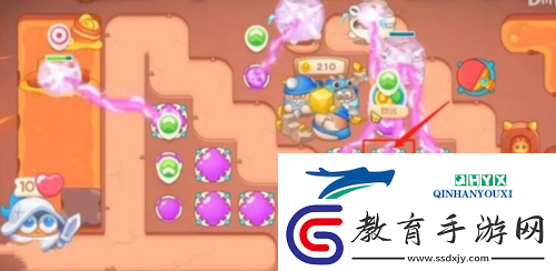 保衛(wèi)蘿卜4餓龍傳說第46關(guān)怎么過