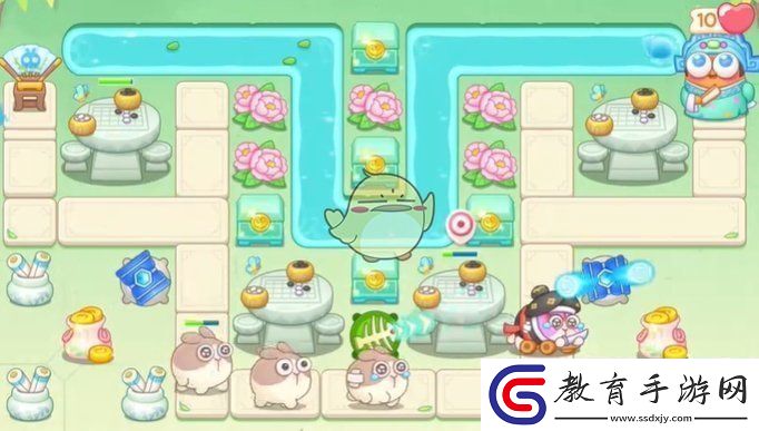 保衛(wèi)蘿卜4梁波波與祝秋秋第24關(guān)怎么過(guò)