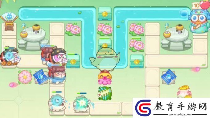 保衛(wèi)蘿卜4梁波波與祝秋秋第24關(guān)怎么過(guò)