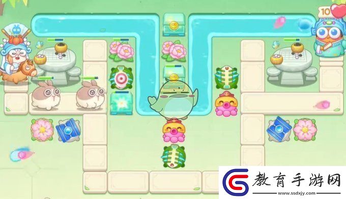 保衛(wèi)蘿卜4梁波波與祝秋秋第24關(guān)怎么過(guò)