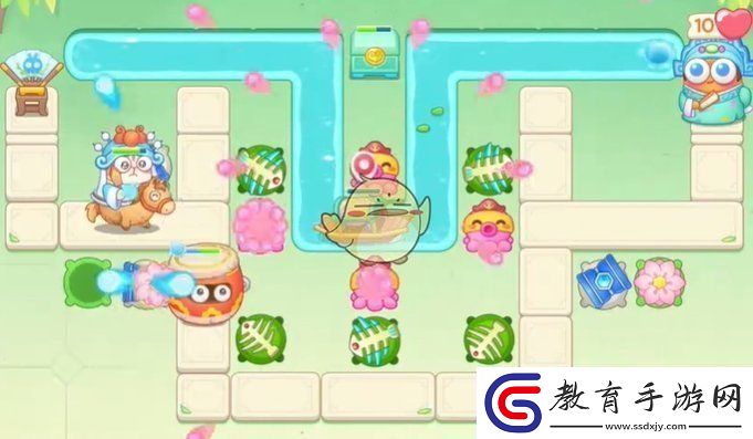 保衛(wèi)蘿卜4梁波波與祝秋秋第24關(guān)怎么過(guò)
