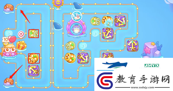 保衛(wèi)蘿卜4海的閨女第44關(guān)怎么過(guò)